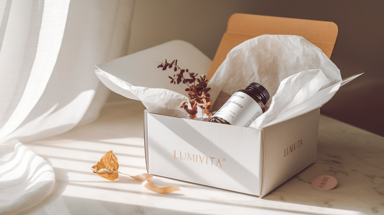 Balenie a doručenie objednávky Lumivita